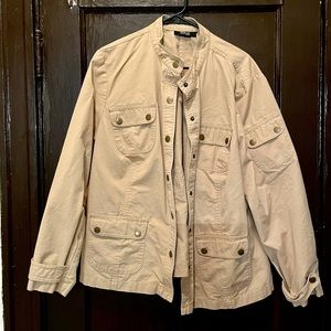Tan jacket with awesome pockets